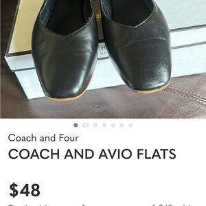 Coach slip on shoes